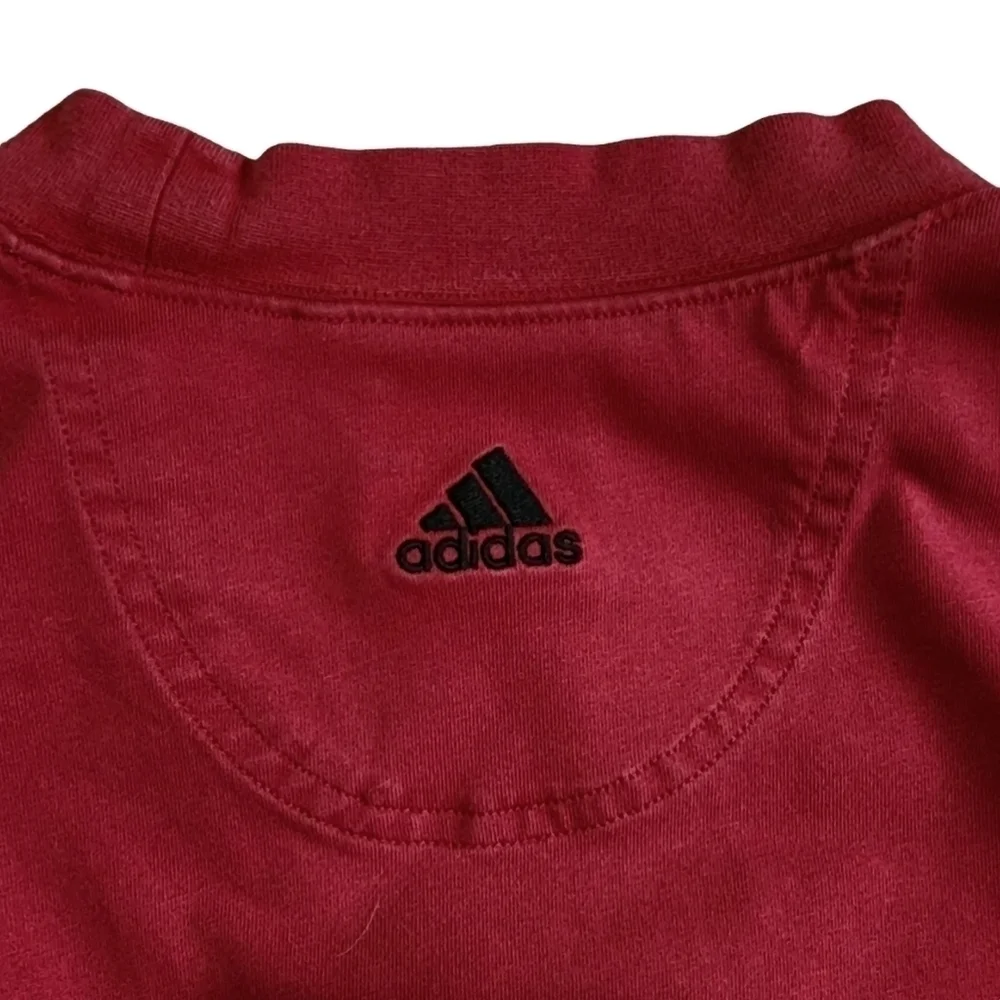 Adidas Vintage Climalite Long Sleeve Shirt - Large